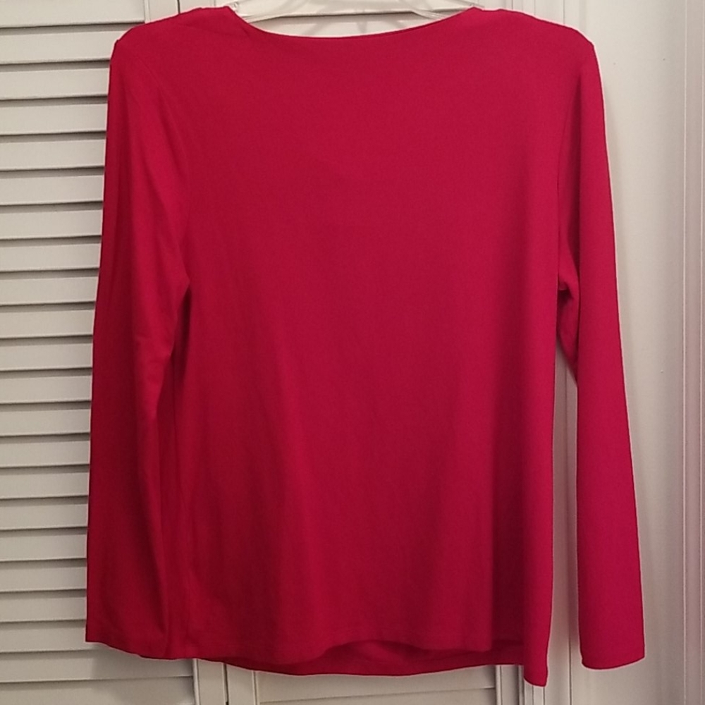 Talbots Red top - Picture 2 of 5